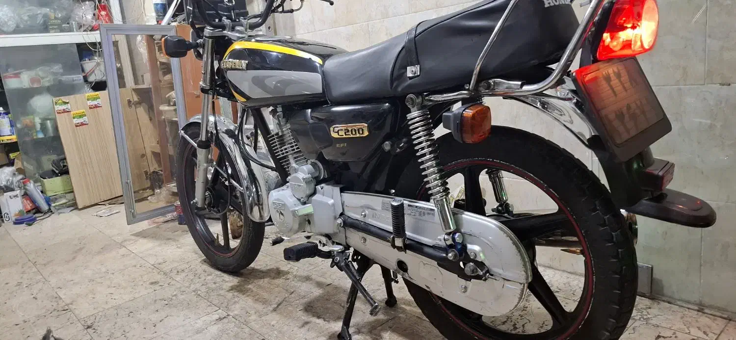 هندا ۲۰۰ رینگ اسپرت مدل ۹۸|موتورسیکلت|قدس, شهر‌قدس|دیوار