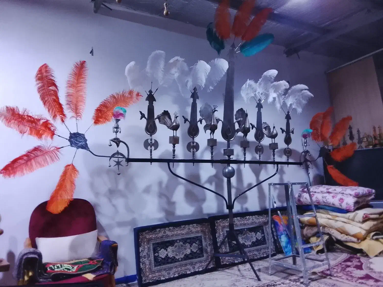 علم و علامت|کلکسیون اشیاء عتیقه|پاکدشت, پاکدشت (مامازند)|دیوار