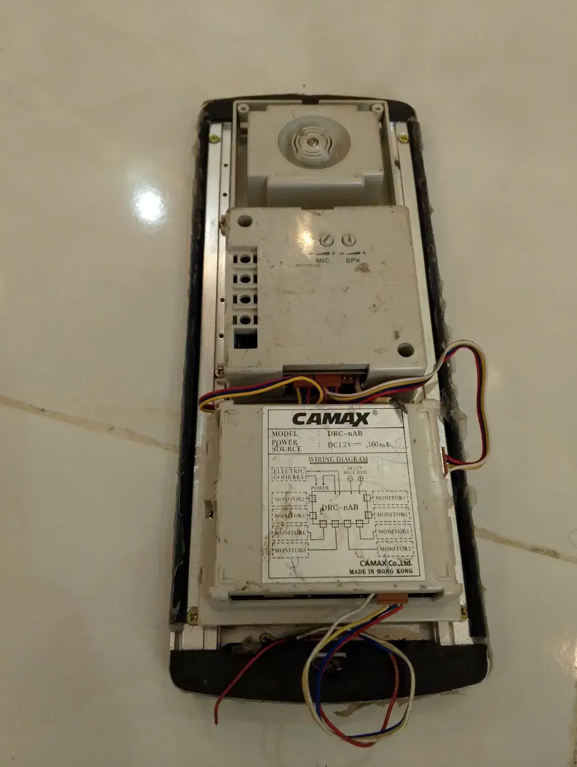 پنل آیفون تصویری|دوربین مداربسته|گرگان, |دیوار