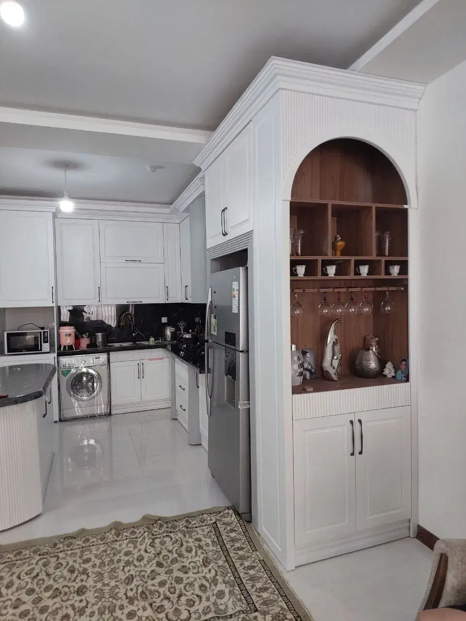 کابینت و کمد دیواری|کتابخانه، شلف، قفسههای دیواری|نیشابور, هفده شهریور|دیوار