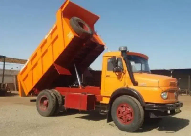 حمل شن ماسه آجرگری تیغه خاک کمپرسی 10 ده تن|خدمات حمل و نقل|بیرجند, |دیوار