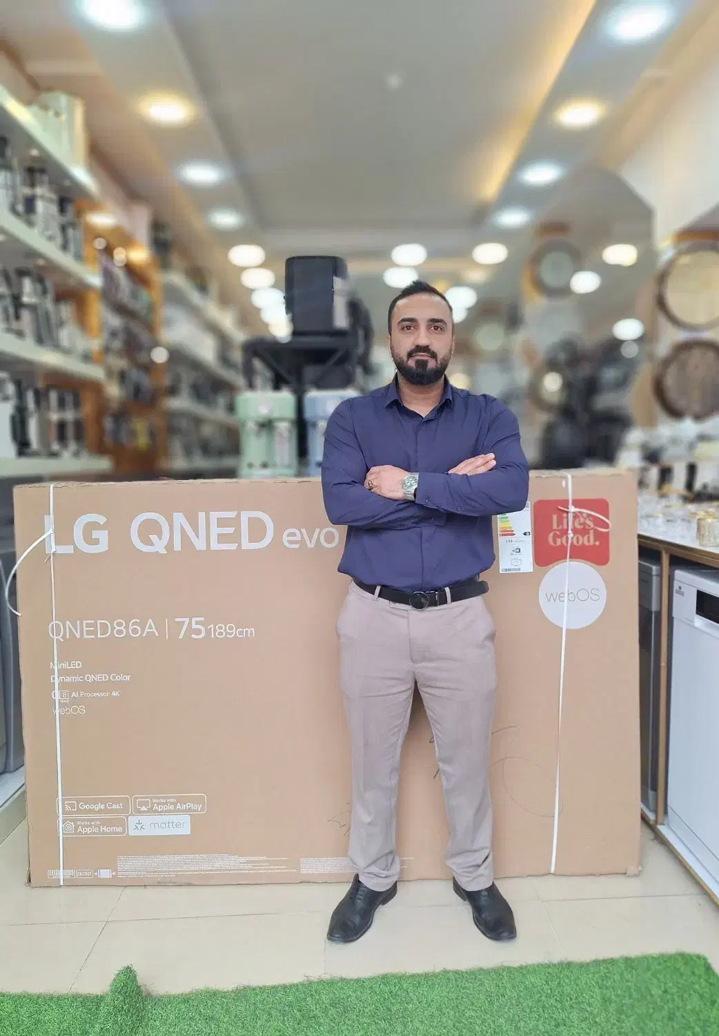 تلوزیون،ال ای دی.سامسونگ.الجی۳۲ ۴۳ ۵۰ ۵۵ ۶۵ ۷۵اینچ|تلویزیون و پروژکتور|قم, نیروگاه|دیوار