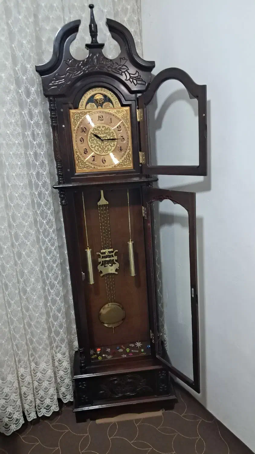 ساعت چوبی نونو|ساعت دیواری و تزئینی|دورود, |دیوار
