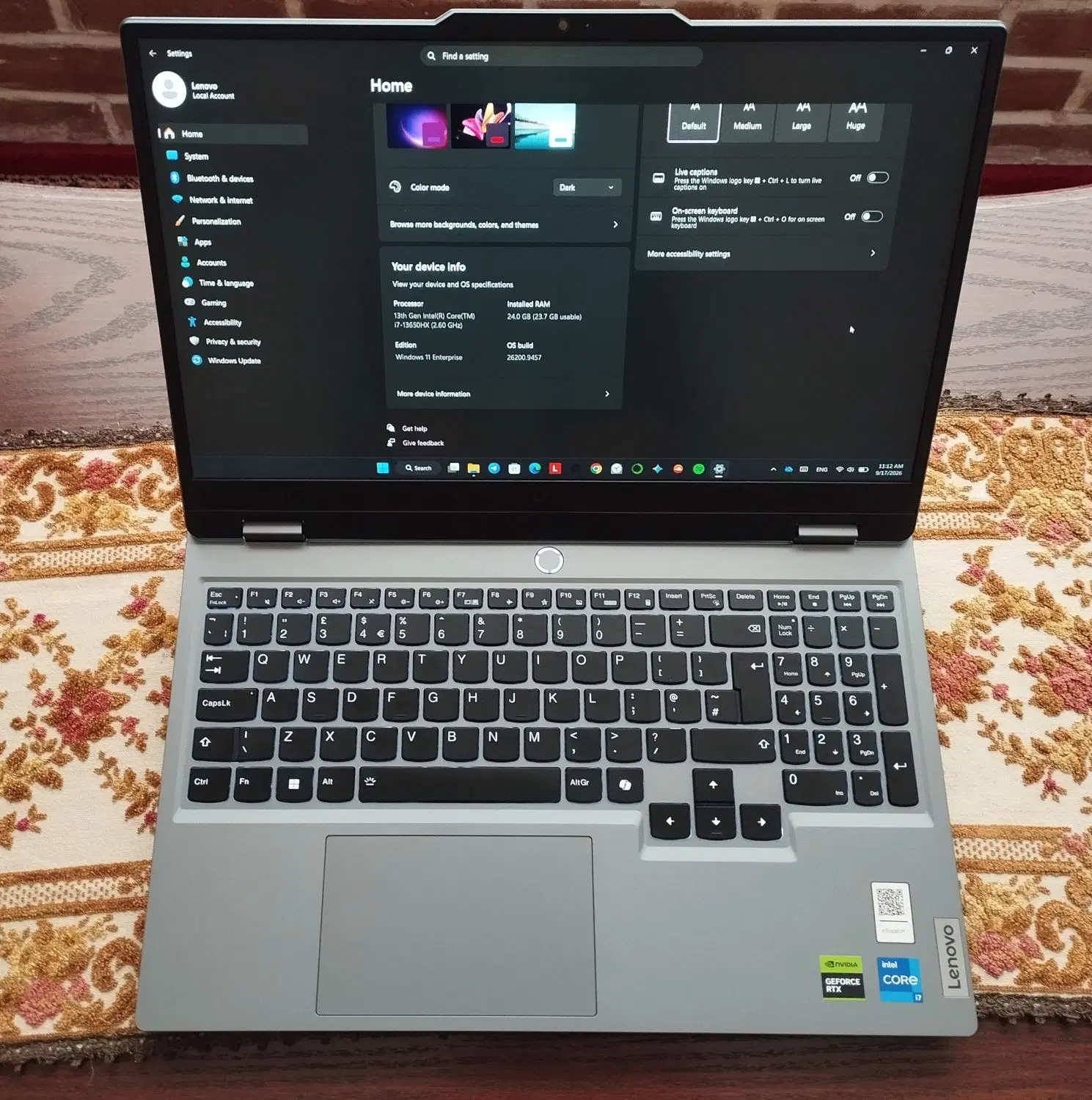 Lenovo Loq در حد نو|رایانه همراه|تهران, جوادیه تهرانپارس|دیوار