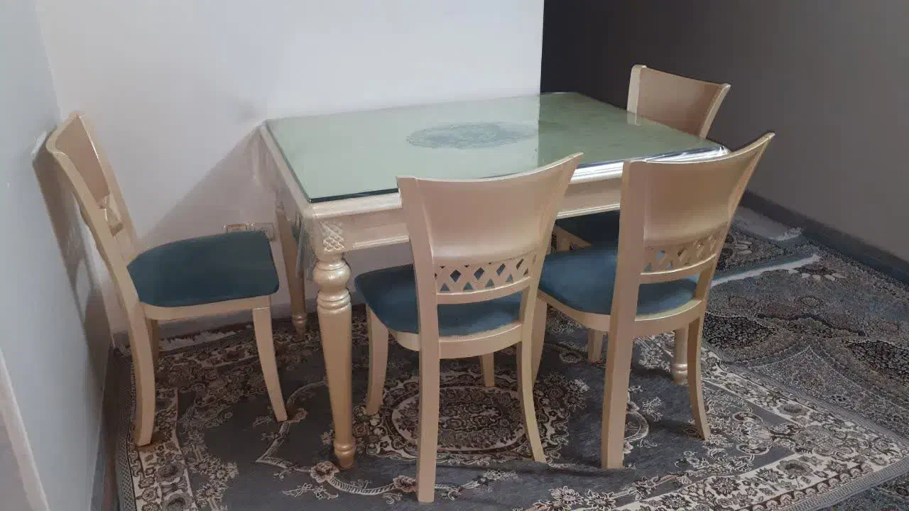 میز ناهارخوری|میز و صندلی غذاخوری|قم, باجک دو|دیوار