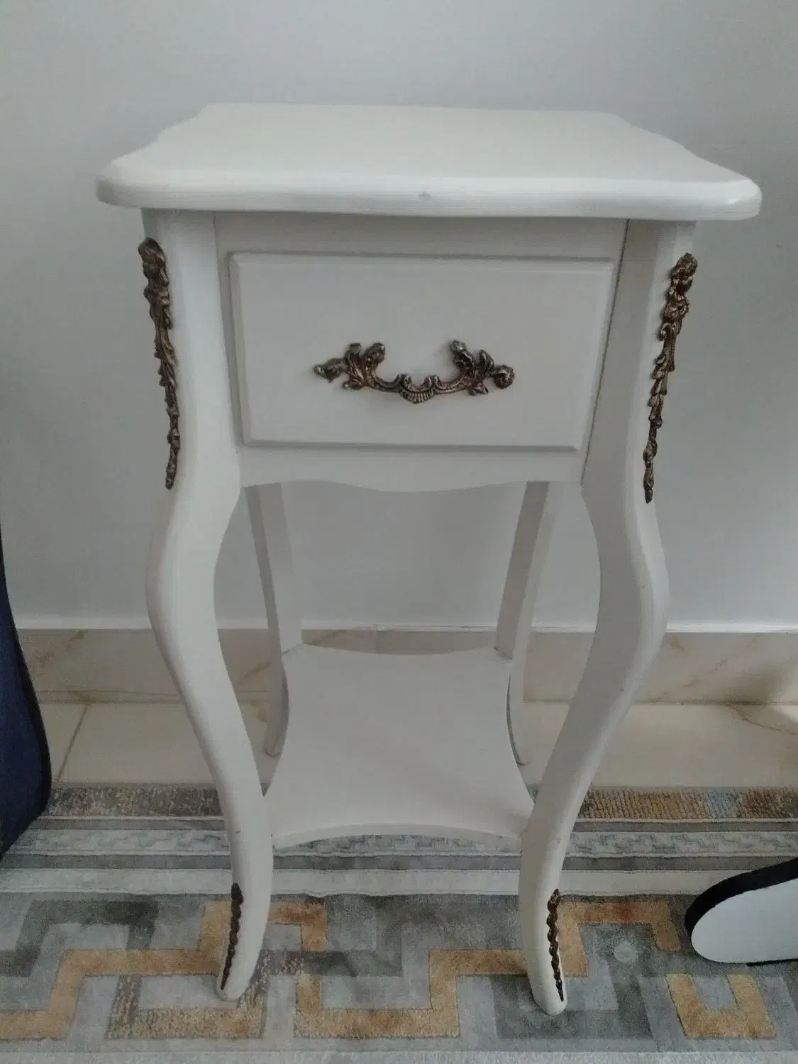 میزتلفن چوبی|کلکسیون اشیاء عتیقه|ساوه, |دیوار