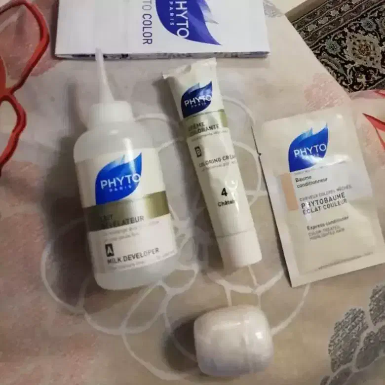 رنگ مو فیتو PHYTO  اورجینال شماره۴ طبیعی|آرایشی، بهداشتی، درمانی|تهران, بهداشت|دیوار