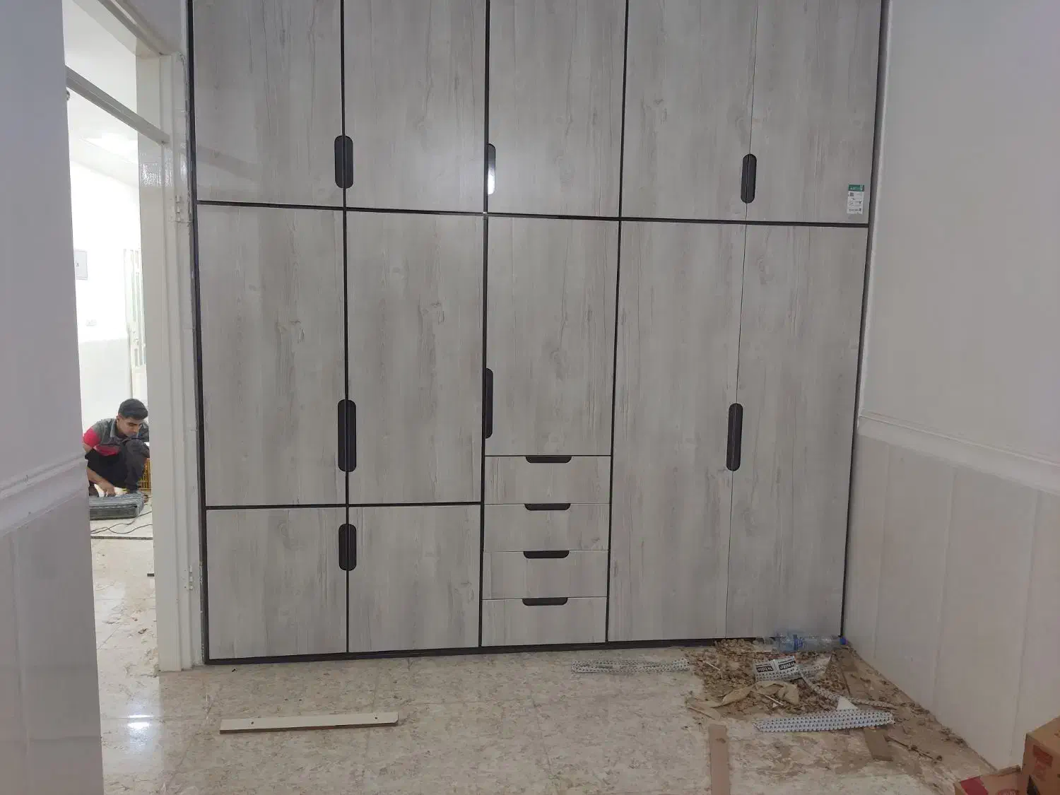 تعمیرات کمد دیواری و کابینت ریل کشو|خدمات پیشه و مهارت|اهواز, زرگان|دیوار