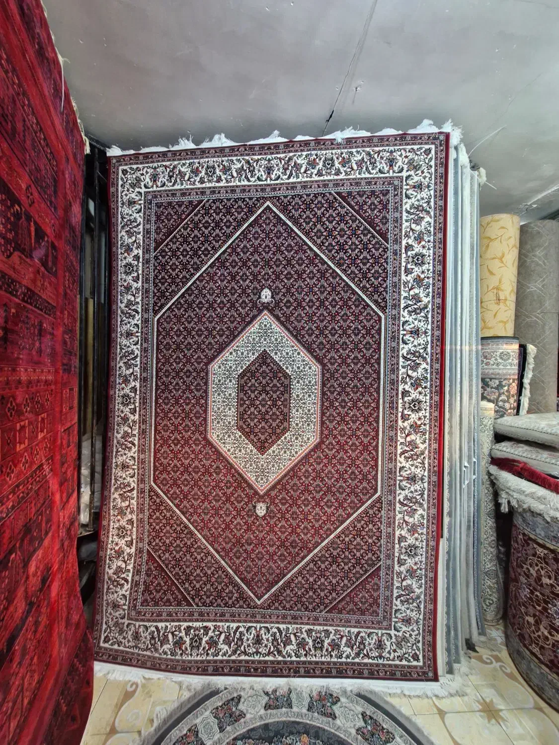 فرش 6 متری ریز ماهی|فرش|زنجان, |دیوار