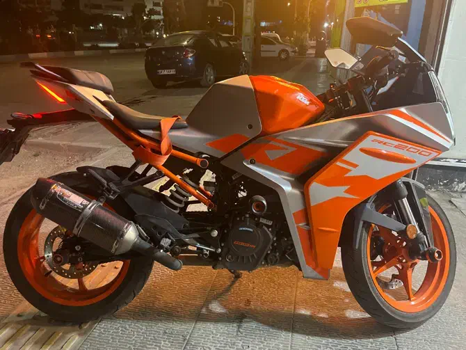 Ktm 200|موتورسیکلت|اصفهان, کوی گلزار|دیوار