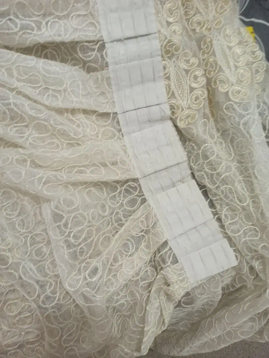 پرده توری|پرده، رانر، رومیزی|تهران, شهرک فردوس (حسینی)|دیوار