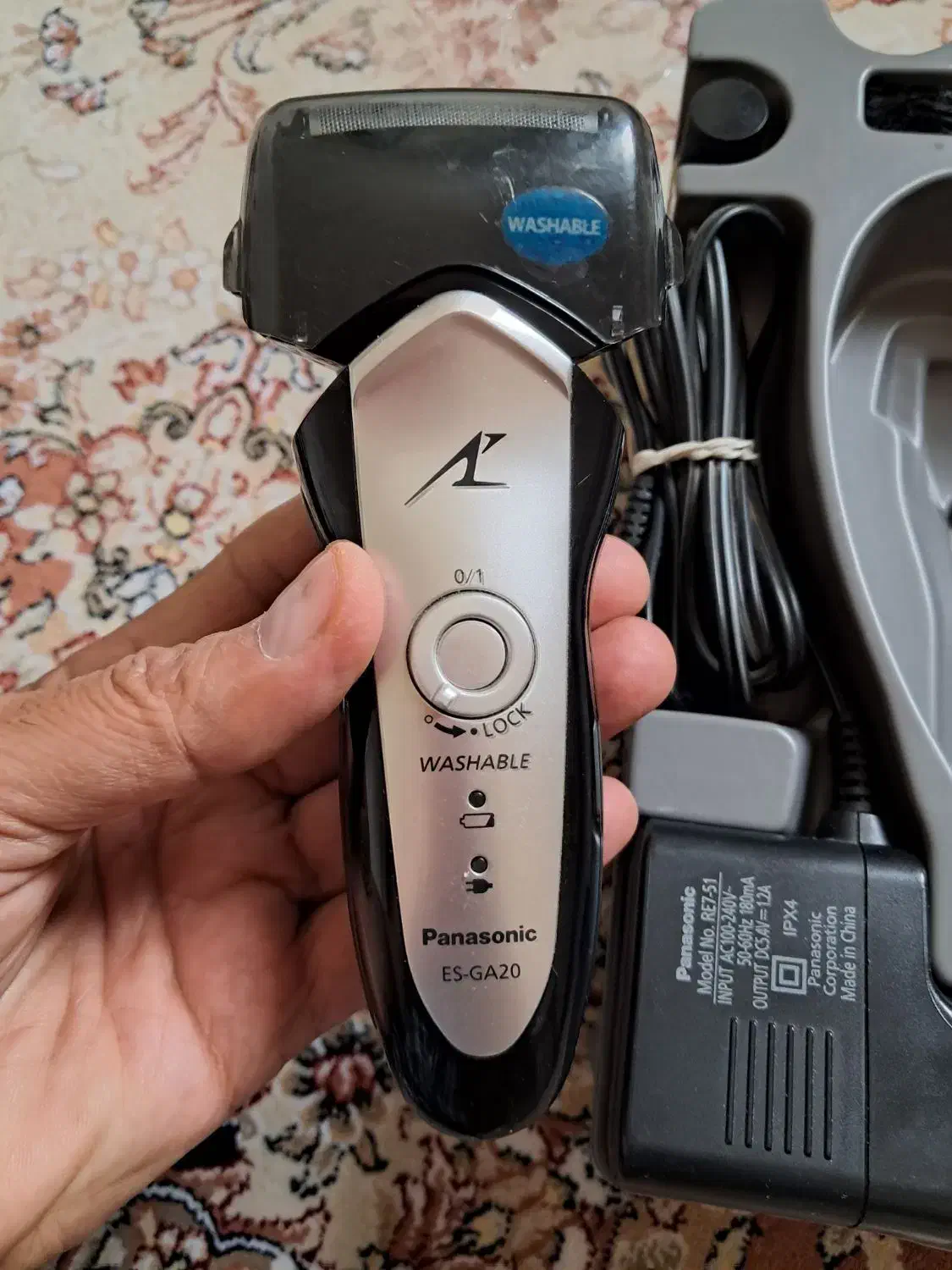 ریشتراش پاناسونیک اورجینال ژاپن|آرایشی، بهداشتی، درمانی|هشتگرد, شهرک ایران خودرو|دیوار