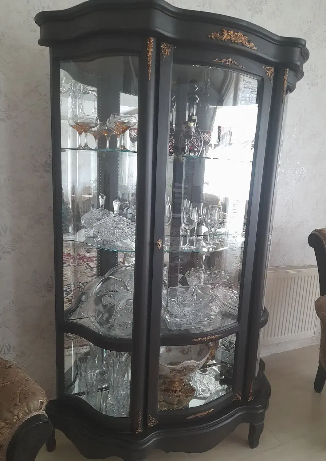 بوفه چوبی|بوفه، ویترین، کنسول|سهند, |دیوار