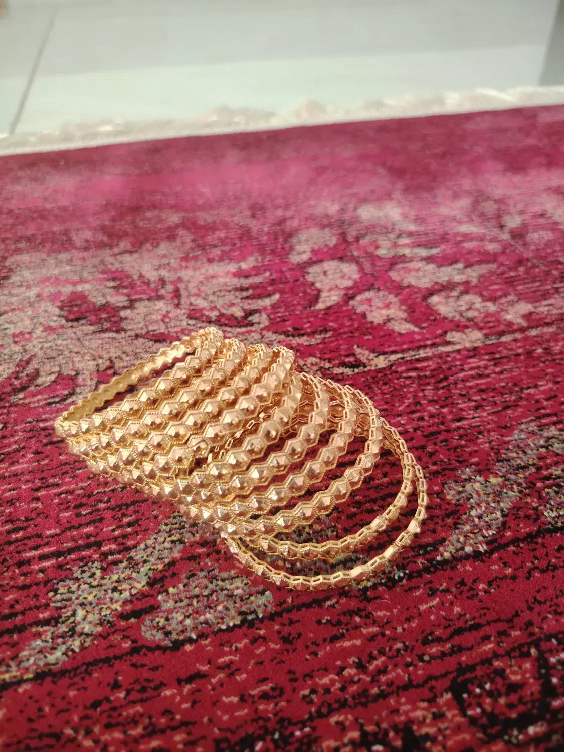 النگو رنگ ثابت به شرط دونه ای سیصد خودم خریدم|جواهرات|جره و بالاده, |دیوار