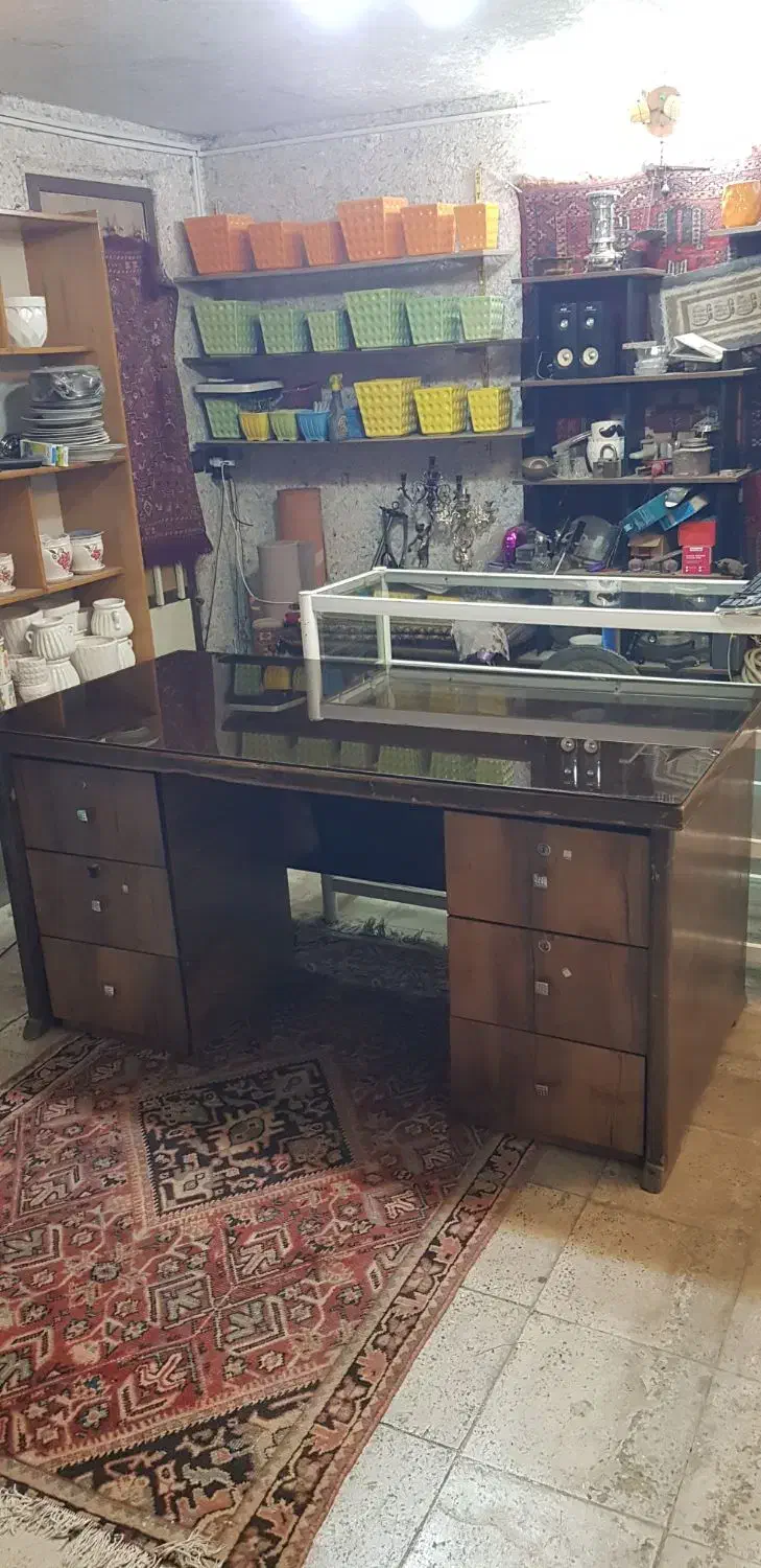 میز مدیریت اداری چوب با فایل ۶ کشو MDF|دفتر کار|کرج, شهرک پردیسان|دیوار