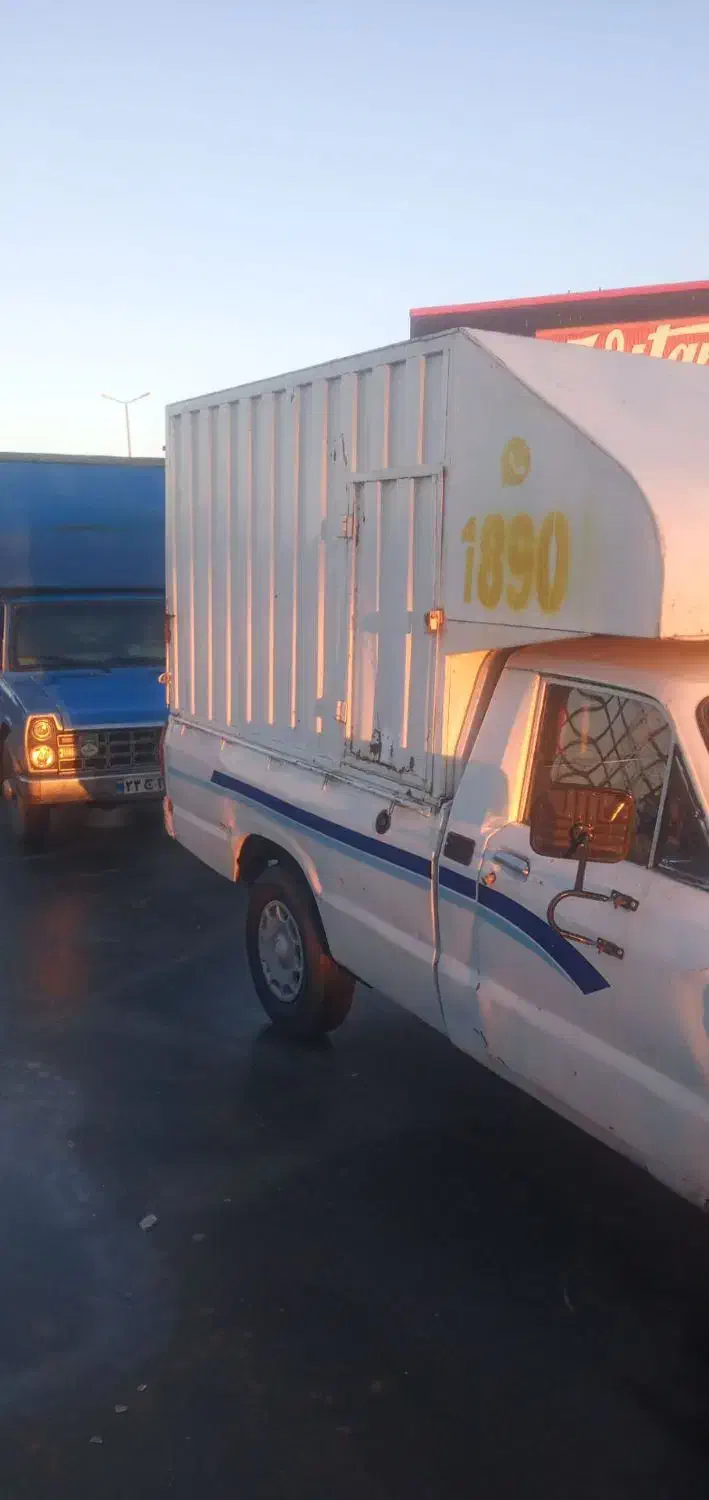 مزدا ۱۶۰۰ سفید|خودرو سواری و وانت|قزوین, |دیوار