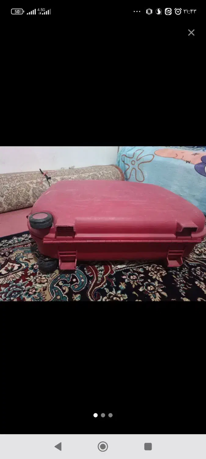 چمدان خارجی|کیف، کفش، کمربند|مشهد, تبادکان|دیوار