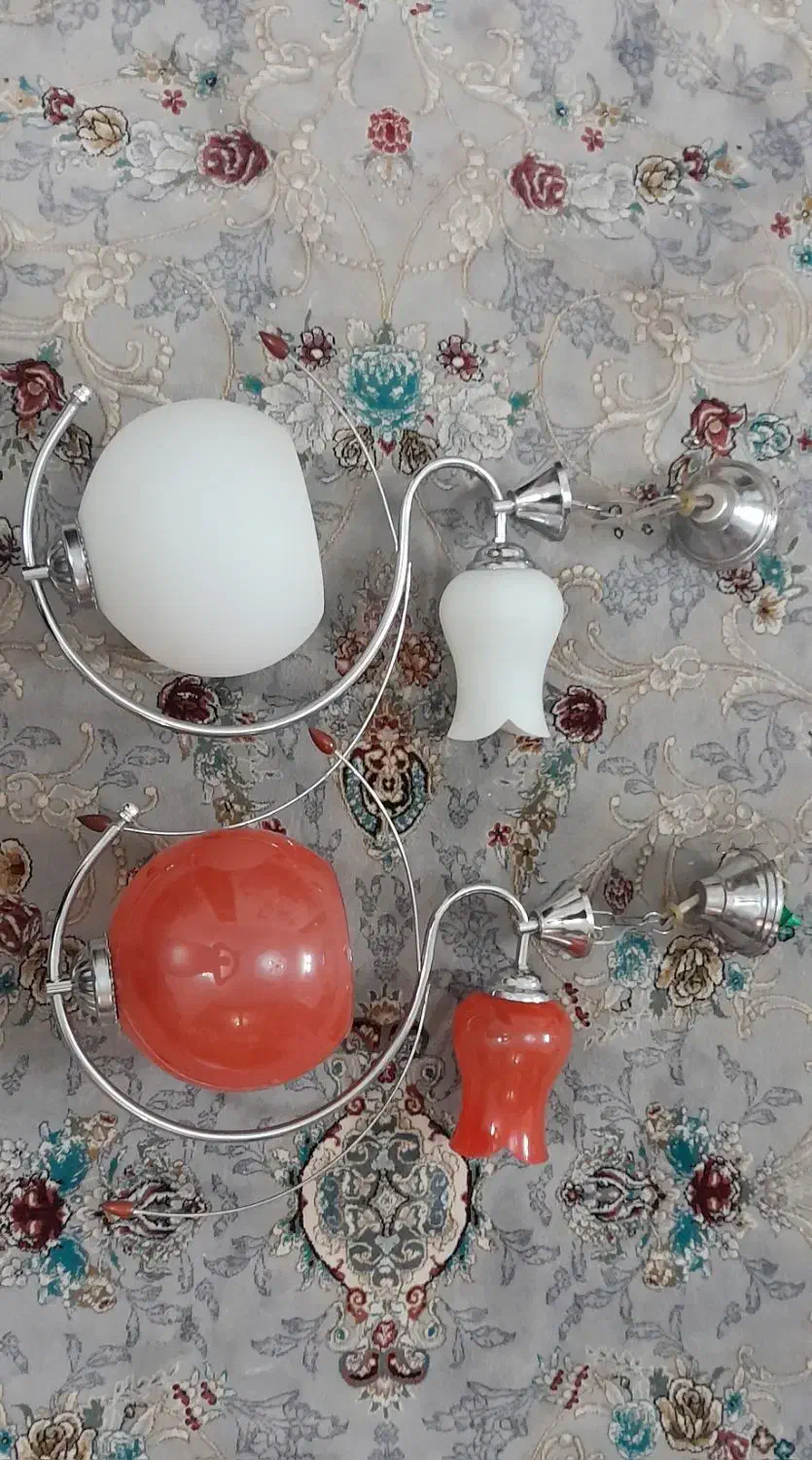 دوتا لوستر سالم نونو|لوستر و چراغ آویز|قرچک, مهدیه|دیوار