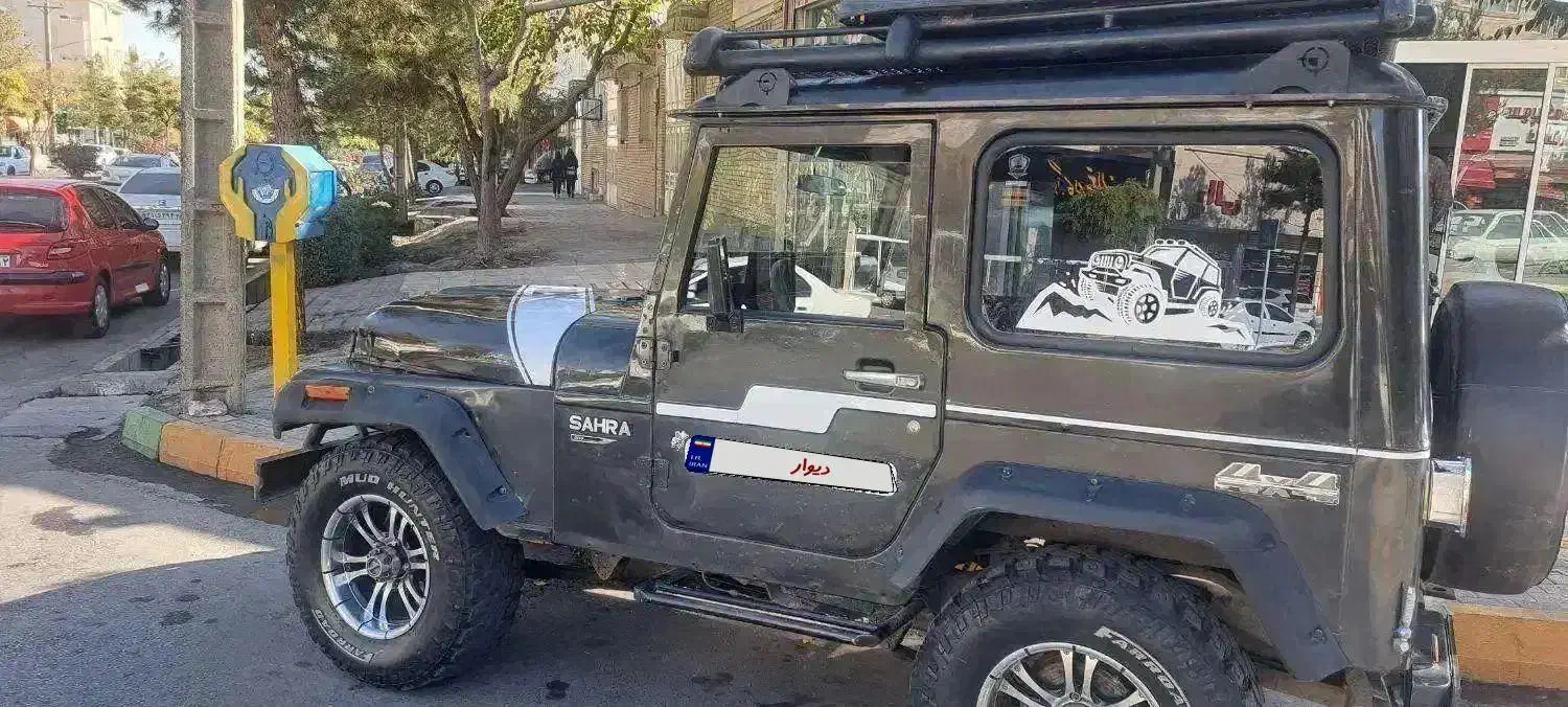 جیپ صحرا موتور میتسوبیشی با لوازم|خودرو سواری و وانت|مشهد, فارغ التحصیلان|دیوار
