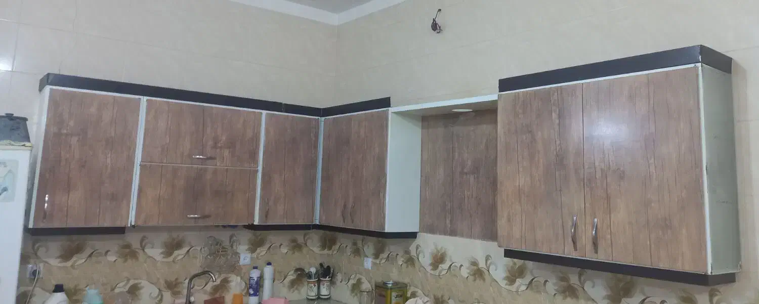 کابینت در حد نو فلزی|آب‌چکان و نظم‌دهنده ظروف|نیشابور, سرآب کوشک|دیوار