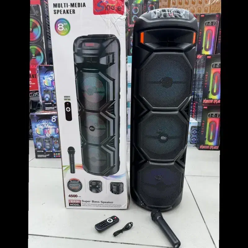 اسپیکر بلوتوثی قابل حمل سینگ ای مدل ZQS-8302|پخش‌کننده همراه|فردیس, فردیس|دیوار