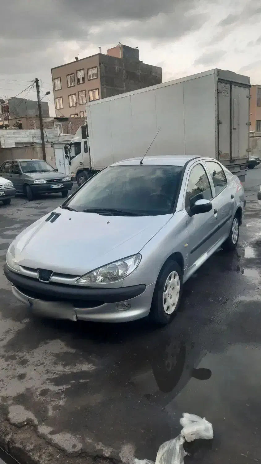 ۲۰۶ صندوقدارV8 مدل ۹۳ تک برگ سند|خودرو سواری و وانت|بیرجند, |دیوار