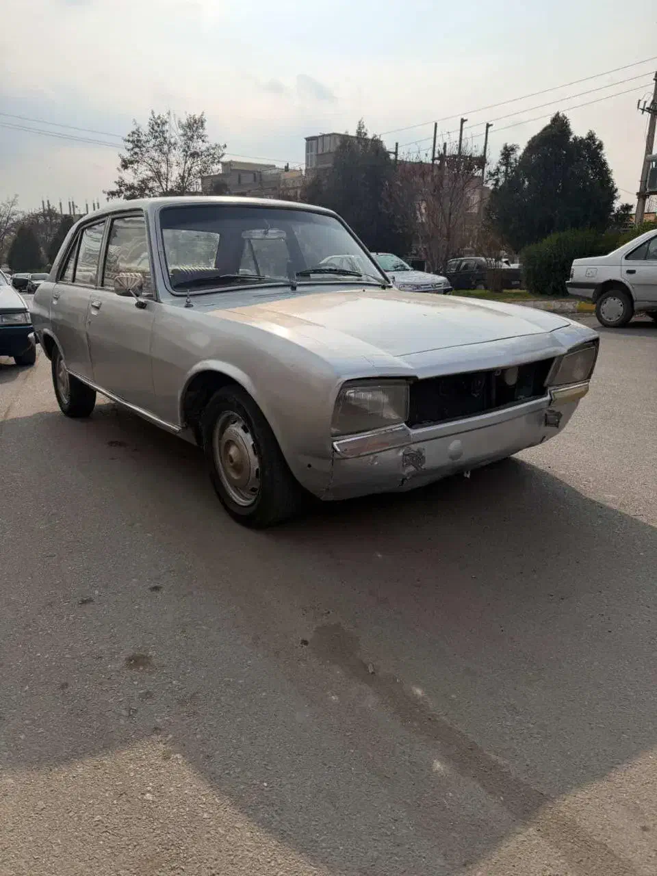 پژو۵۰۴ نقره ای متالیک شاسی پلمپ بدون نقطه|خودرو کلاسیک|سقز, |دیوار