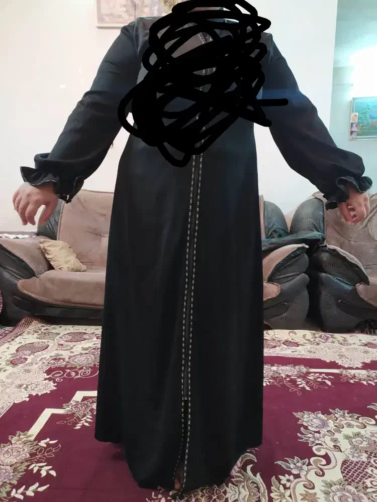 مانتو بلند جنس مشکی خوب|لباس|قم, سرحوض|دیوار