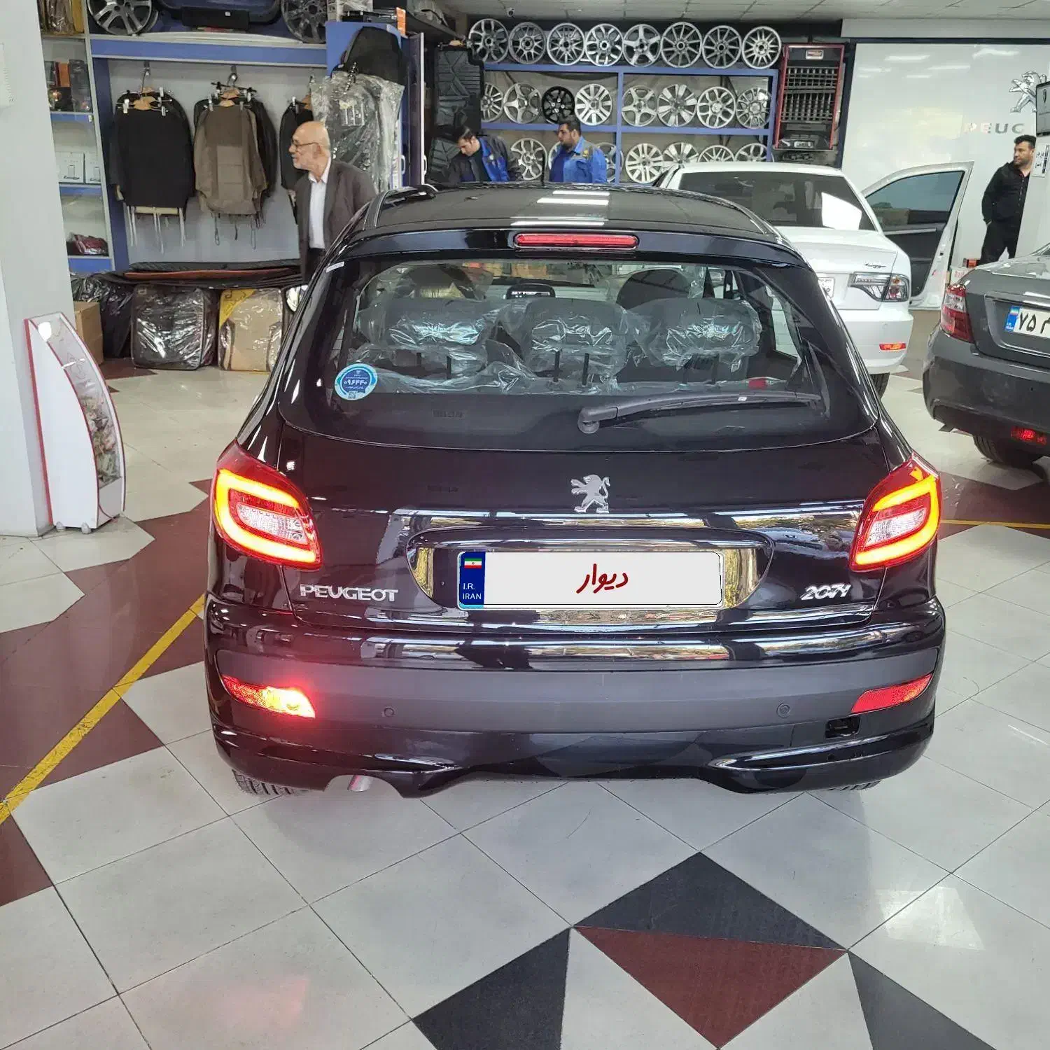 ۲۰۷ هیدرولیک Tu5P خشک ..|خودرو سواری و وانت|کرج, کلاک نو|دیوار