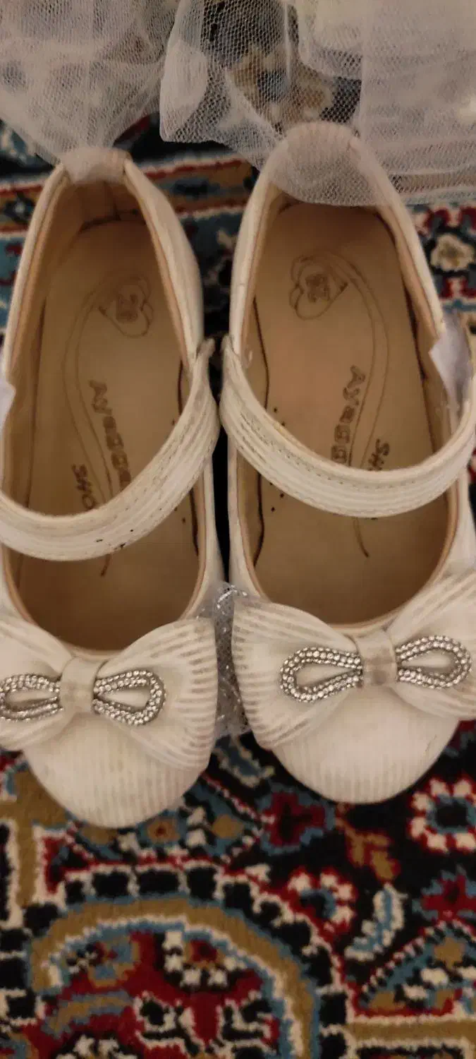 لباس عروس دخترونه در حد نو|کفش و لباس بچه|ساوه, |دیوار