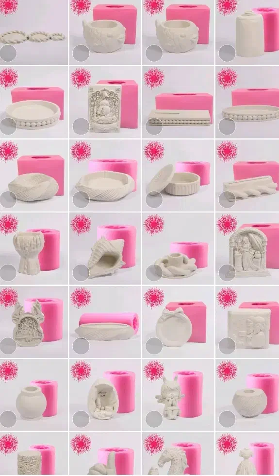 قالب سیلیکونی شمع سازی و سنگ مصنوعی|صنایع دستی و سایر لوازم تزئینی|تهران, بازار|دیوار