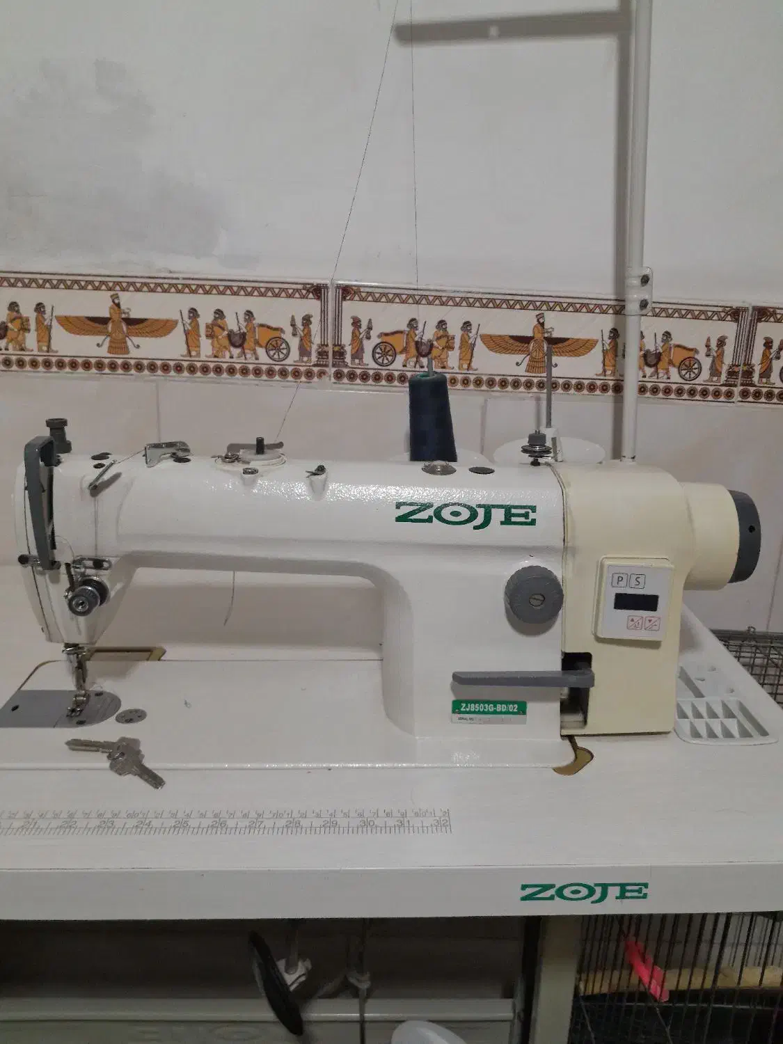 چرخ خیاطی زوجی دینام سرخود|چرخ خیاطی و ریسندگی|پاکدشت, پاکدشت (مامازند)|دیوار