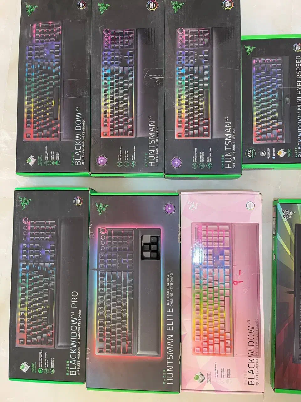 کیبورد Razer آمریکا نو قیمت استثنایی|قطعات و لوازم جانبی رایانه|شیراز, شهرک آرین|دیوار