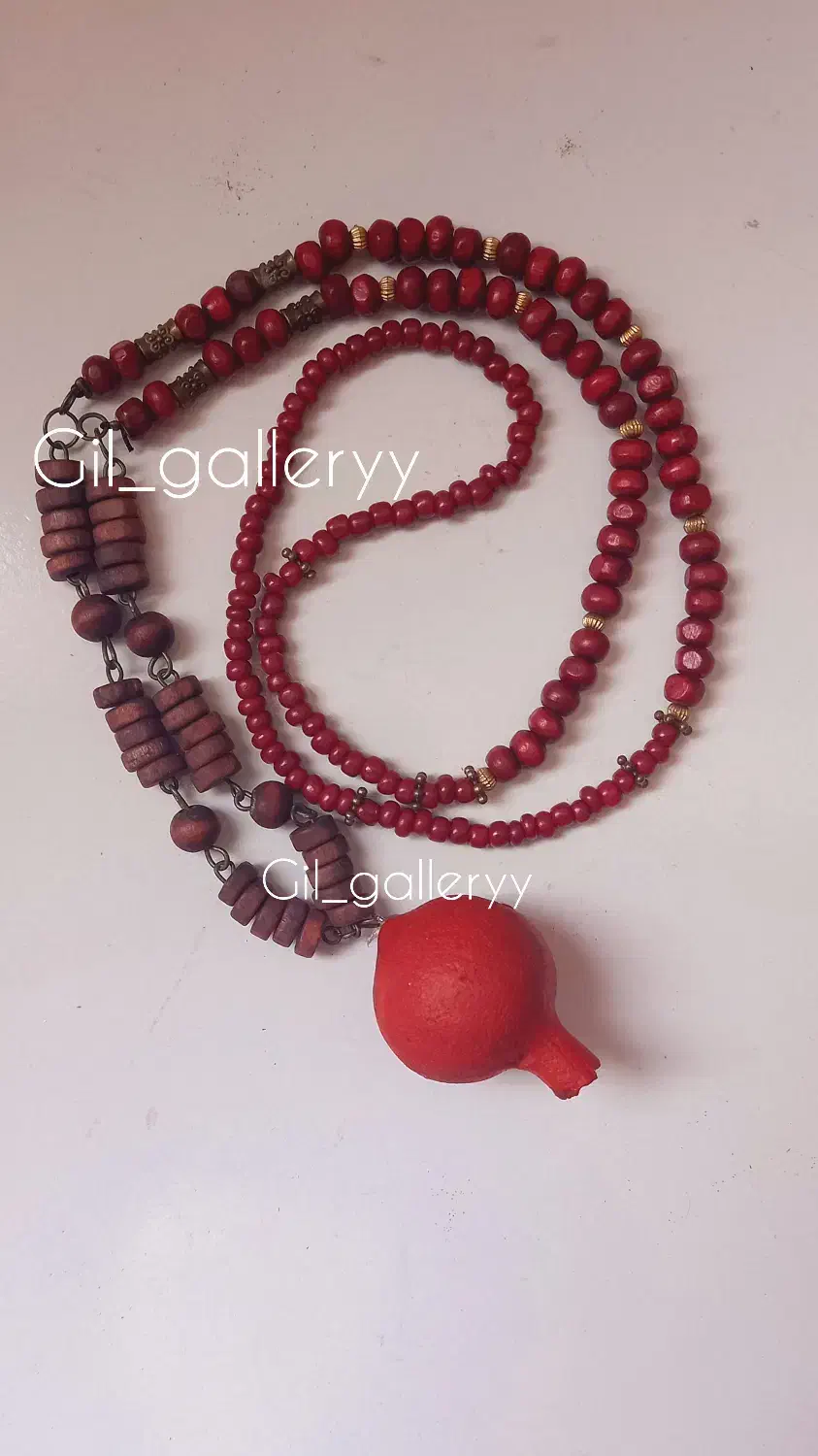 گردنبند رومانتویی بلند انار|بدلیجات|لاهیجان, انقلاب|دیوار