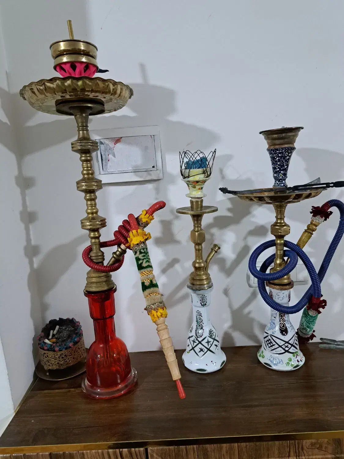 قلیان برنجی|کلکسیون و سرگرمی|صباشهر, |دیوار