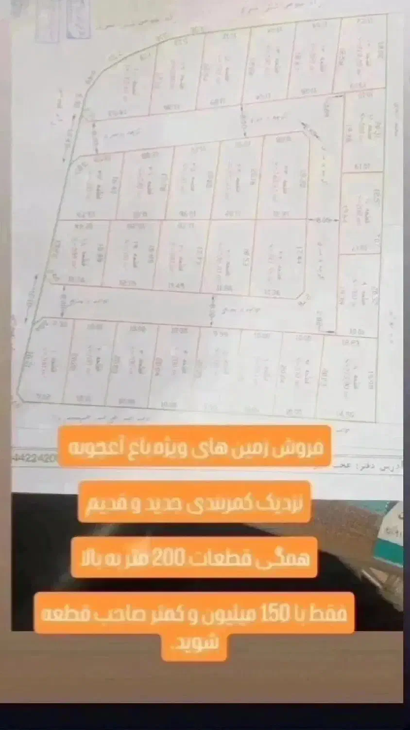 فروش تعدادی زمین تازه قطعه بندی شده آینده دلر|فروش زمین و ملک کلنگی|عجب شیر, |دیوار