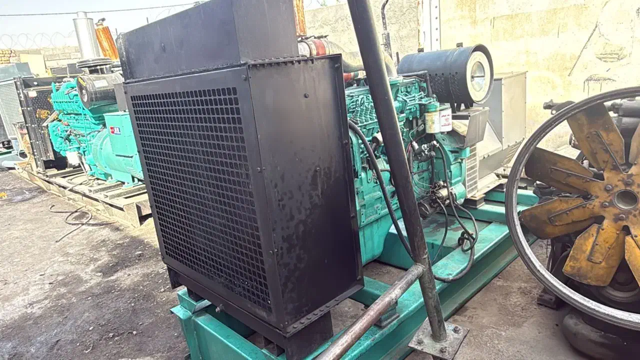 فروش دیزل ژنراتور کمنز 6LT 250 کاوا در حد نو|ماشین‌آلات صنعتی|قزوین, |دیوار