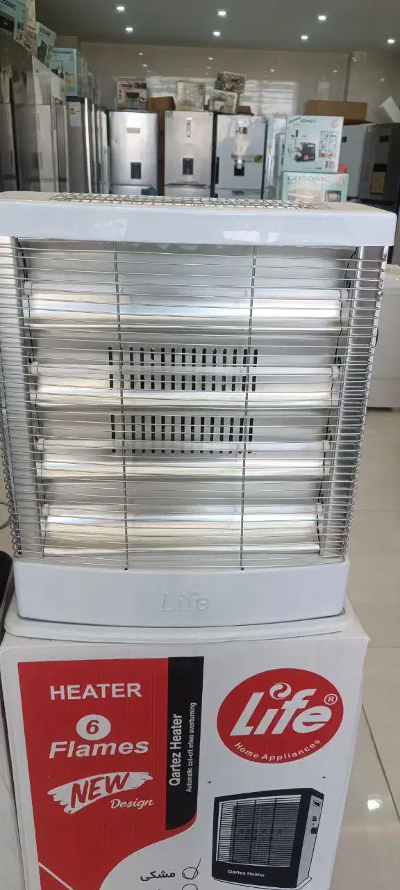 هیتر برقی- بخاری برقی- المنت- لایف مدل شش المنت|بخاری، هیتر، شومینه|کرمانشاه, |دیوار