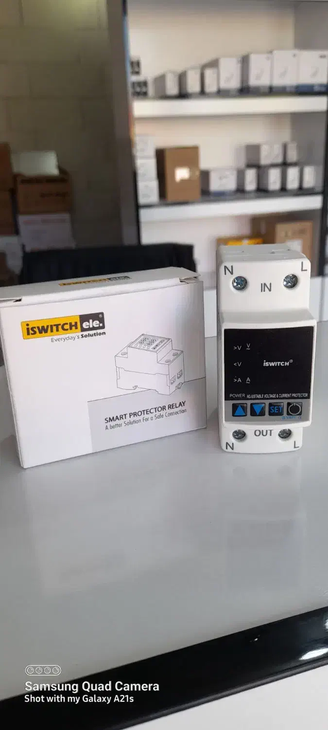 محافظ هوشمند ولتاژ و جریان تک فاز مناسب برق منزل|مصالح و تجهیزات ساختمان|نجفآباد, امام خمینی|دیوار