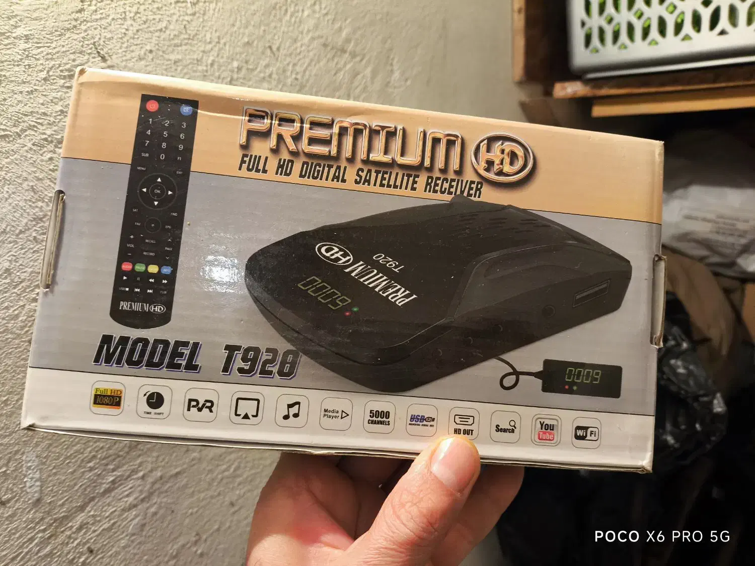 فروش گیرنده دیجیتال فول HD برند معتبر و با کیفیت|صوتی و تصویری|تهران, سلسبیل شمالی|دیوار