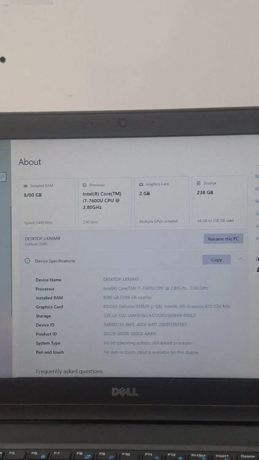 لپ تاپ Dell|رایانه همراه|مشهد, انقلاب|دیوار