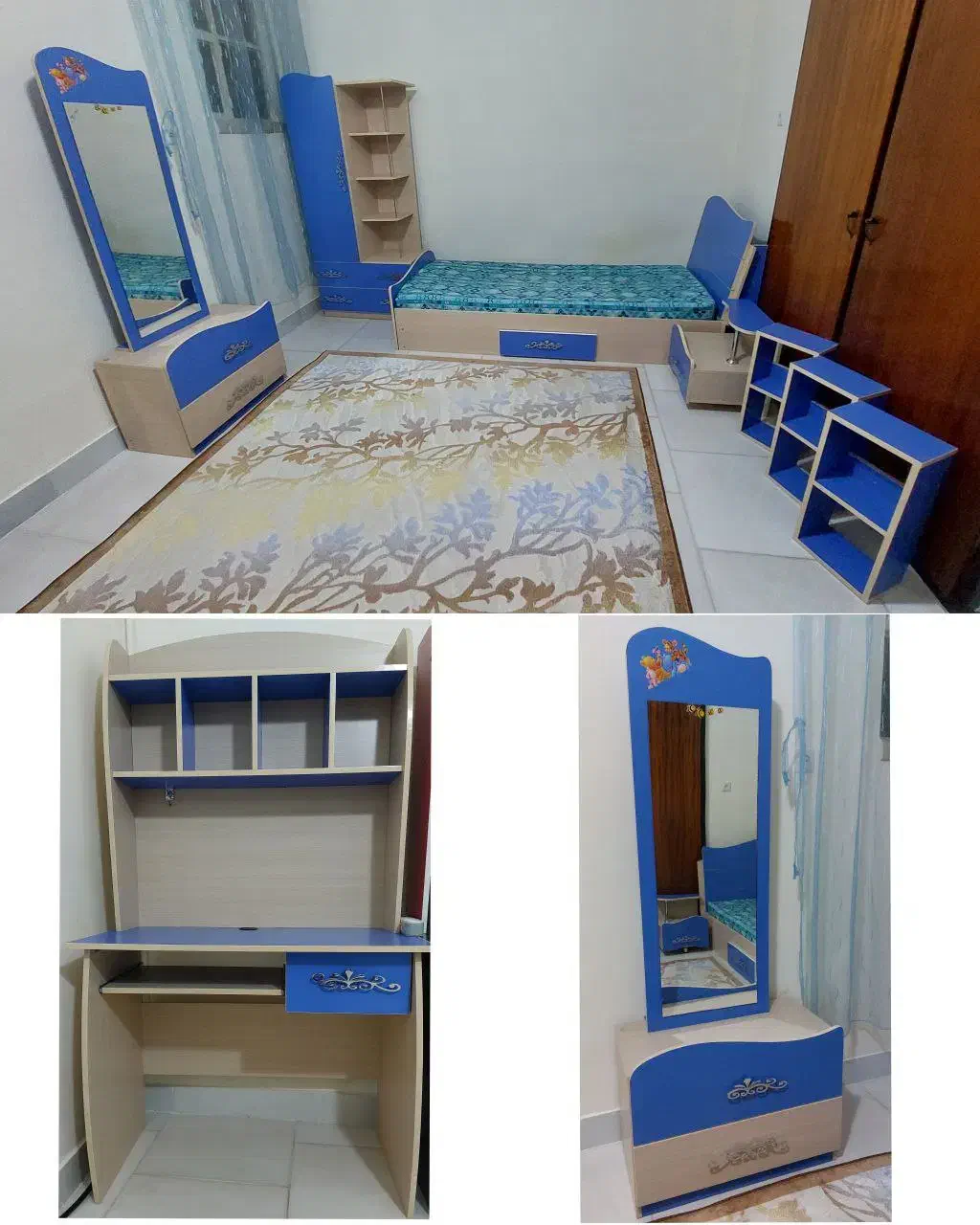 سرویس خواب کامل نوجوان(بدون ایراد) با قیمت مناسب|تخت و سرویس خواب|کرمانشاه, |دیوار