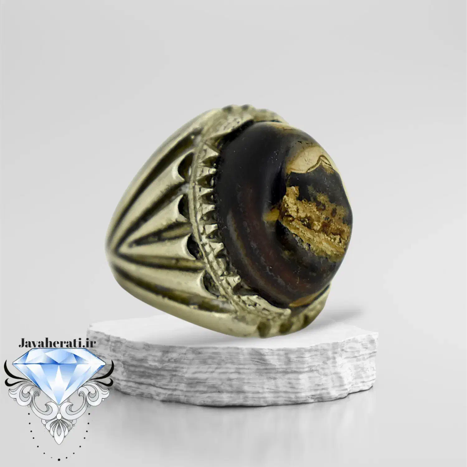 انگشتر مردانه عقیق اصل و ارزان|جواهرات|رفسنجان, |دیوار