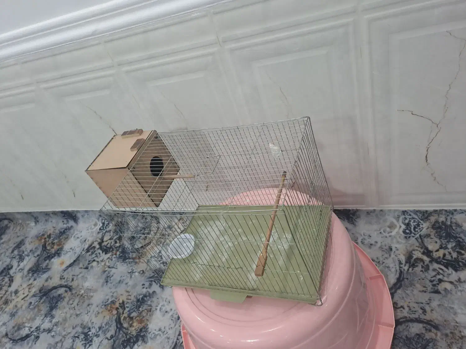 2 عدد قفس.|لوازم جانبی حیوانات|سوسنگرد, |دیوار