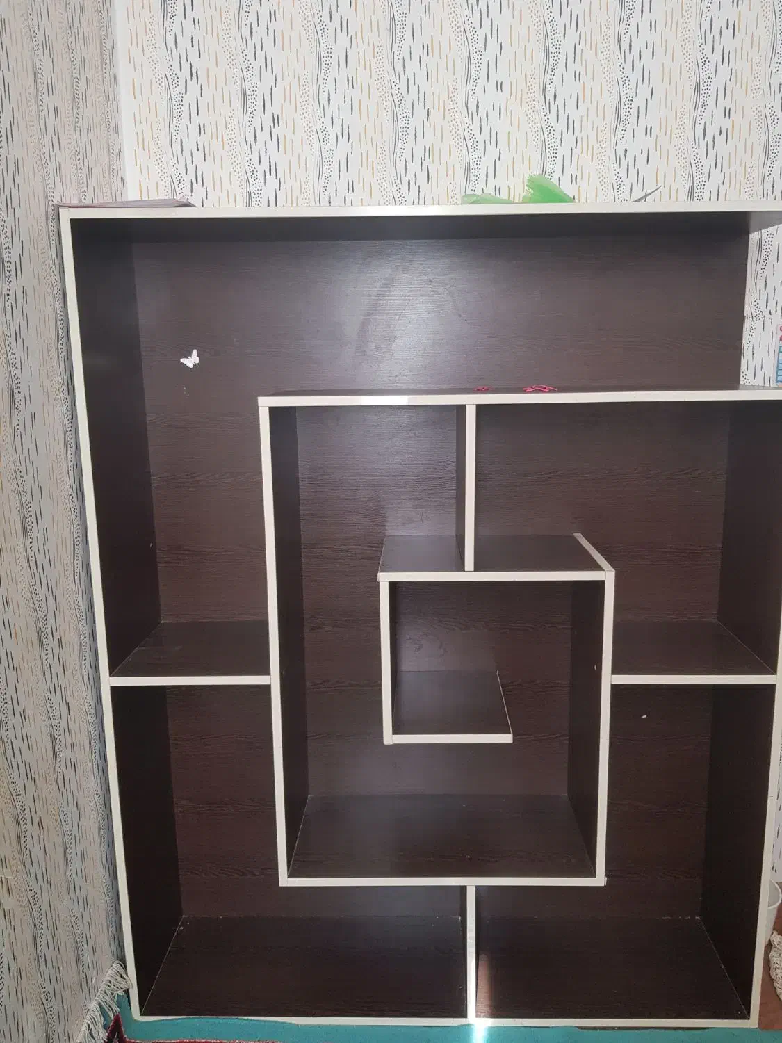 کتابخانه|کتابخانه، شلف، قفسه‌های دیواری|نظرآباد, نظرآباد|دیوار