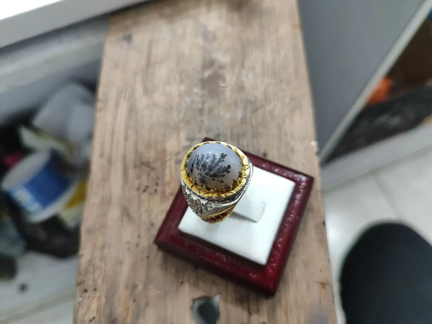 انگشتر شجر و یاقوت|زیورآلات و اکسسوری|سیرجان, |دیوار