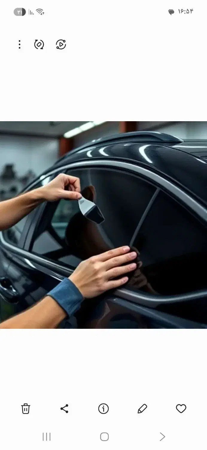 شیشه دودی درجه یک با گارانتی دوساله|قطعات یدکی و لوازم جانبی|قم, کوه سفید|دیوار