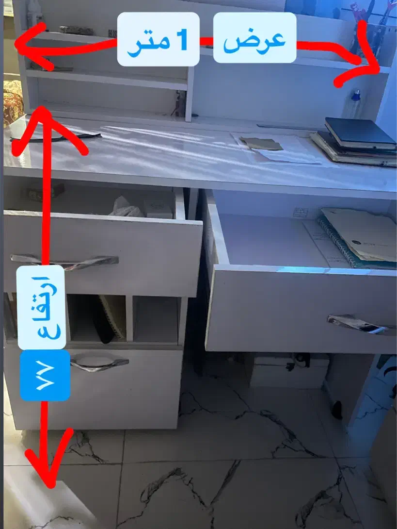 میز تحریر و کمد دیواری|میز تحریر و کامپیوتر|رشت, حمیدیان|دیوار