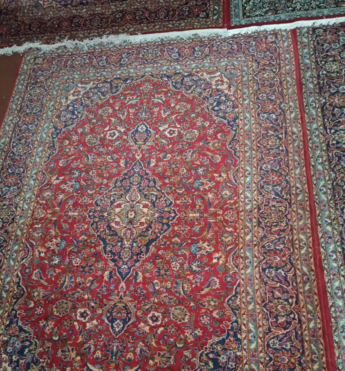 قالی دستی قدیمی|فرش|یزد, |دیوار