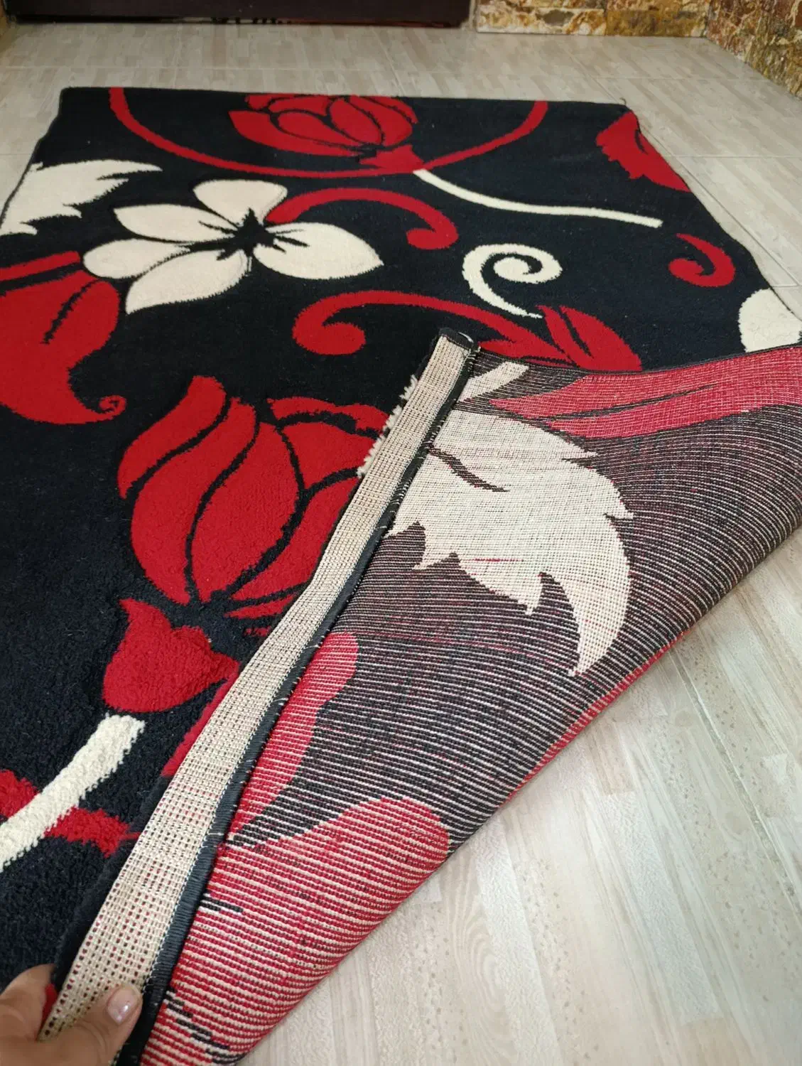 قالیچه درحد نو|فرش|وحیدیه, |دیوار